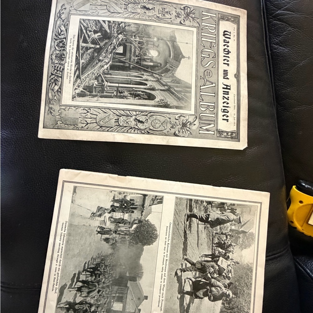 historical World War I magazine published in Cleveland, Ohio, in 1915 - Picture 11 of 11